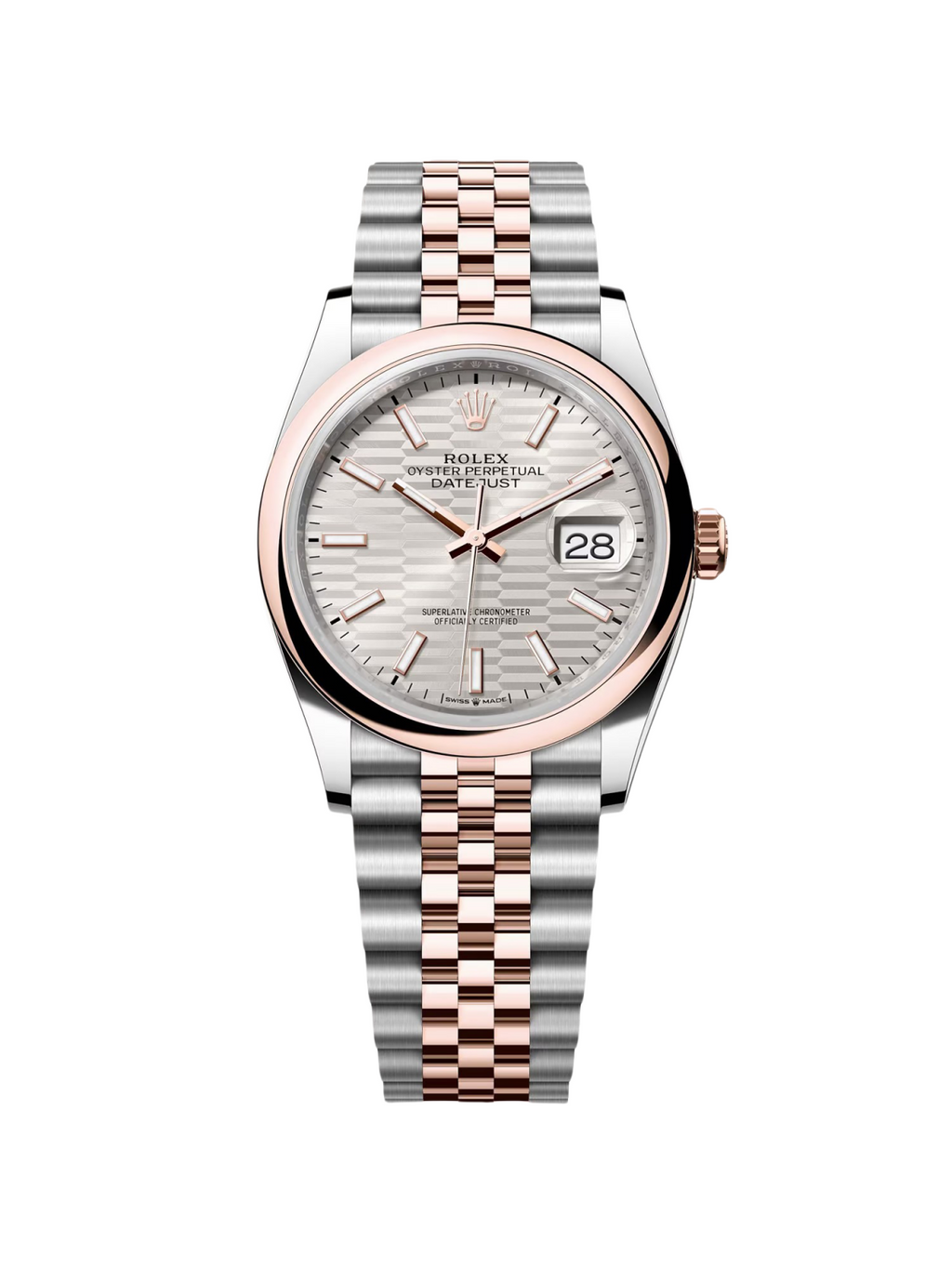 【1:1 Super Clone】  Datejust 36mm 126201 Silver Dial Oyster Bracelet Watch