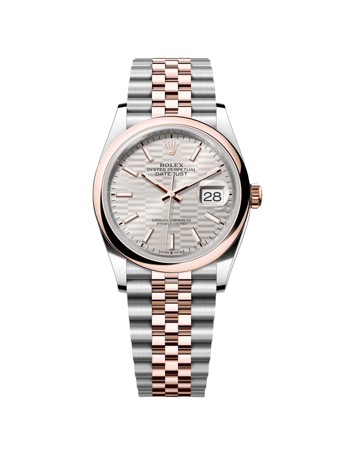 【1:1 Super Clone】  Datejust 36mm 126201 Silver Dial Oyster Bracelet Watch