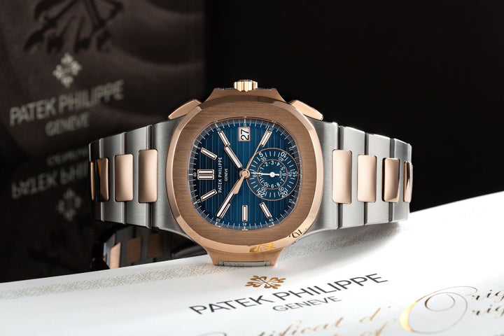 Patek Philippe Nautilus Mens Steel and Gold 5980/1AR-001
