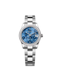 【1:1 Super Clone】 Datejust m278384RBR-0039/0040 Azzurro Blue 31mm Dial Oyster Watch