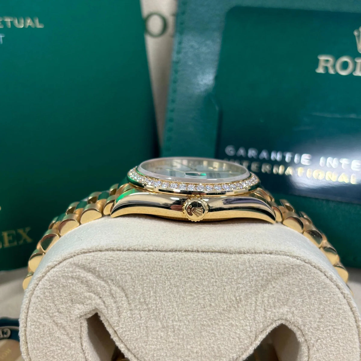 【1:1 Super Clone】 Datejust m278288RBR-0006 White Mother-of-Pearl 31mm Dial President Bracelet Watch