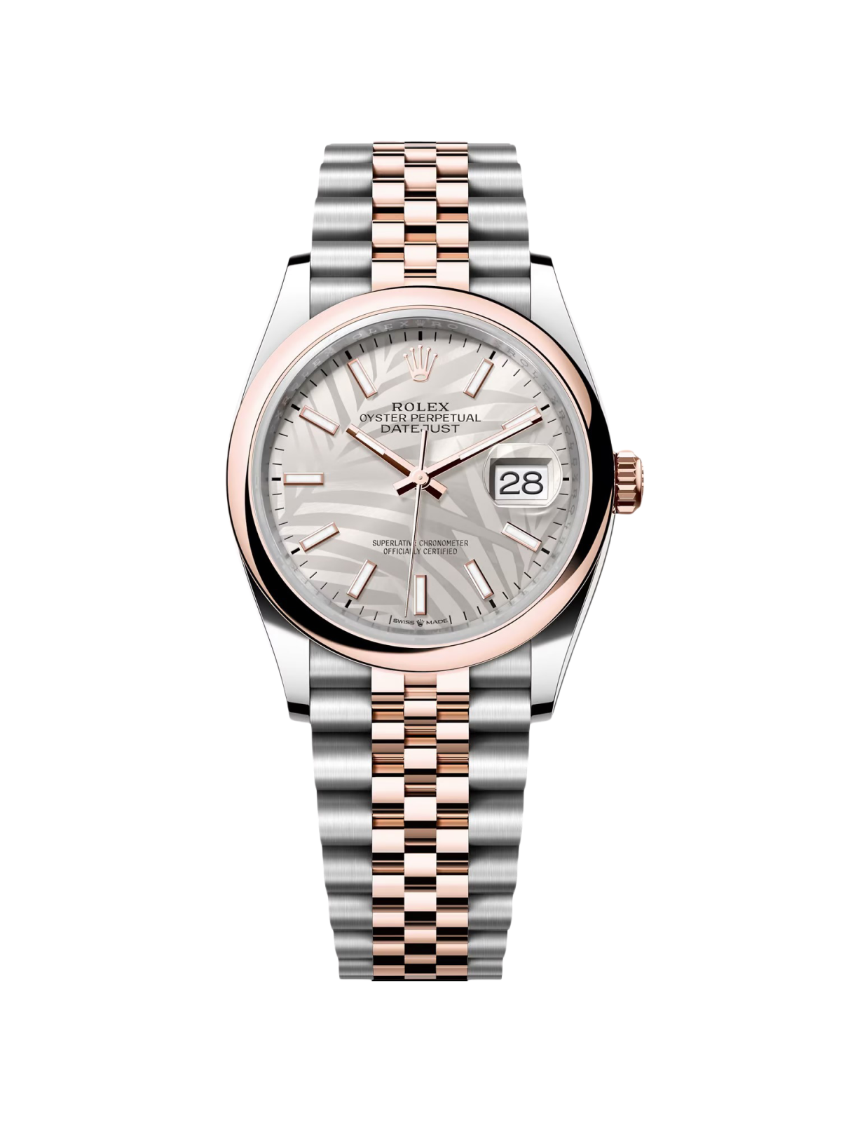 【1:1 Super Clone】  Datejust 36mm 126201 Silver Dial Oyster Bracelet Watch