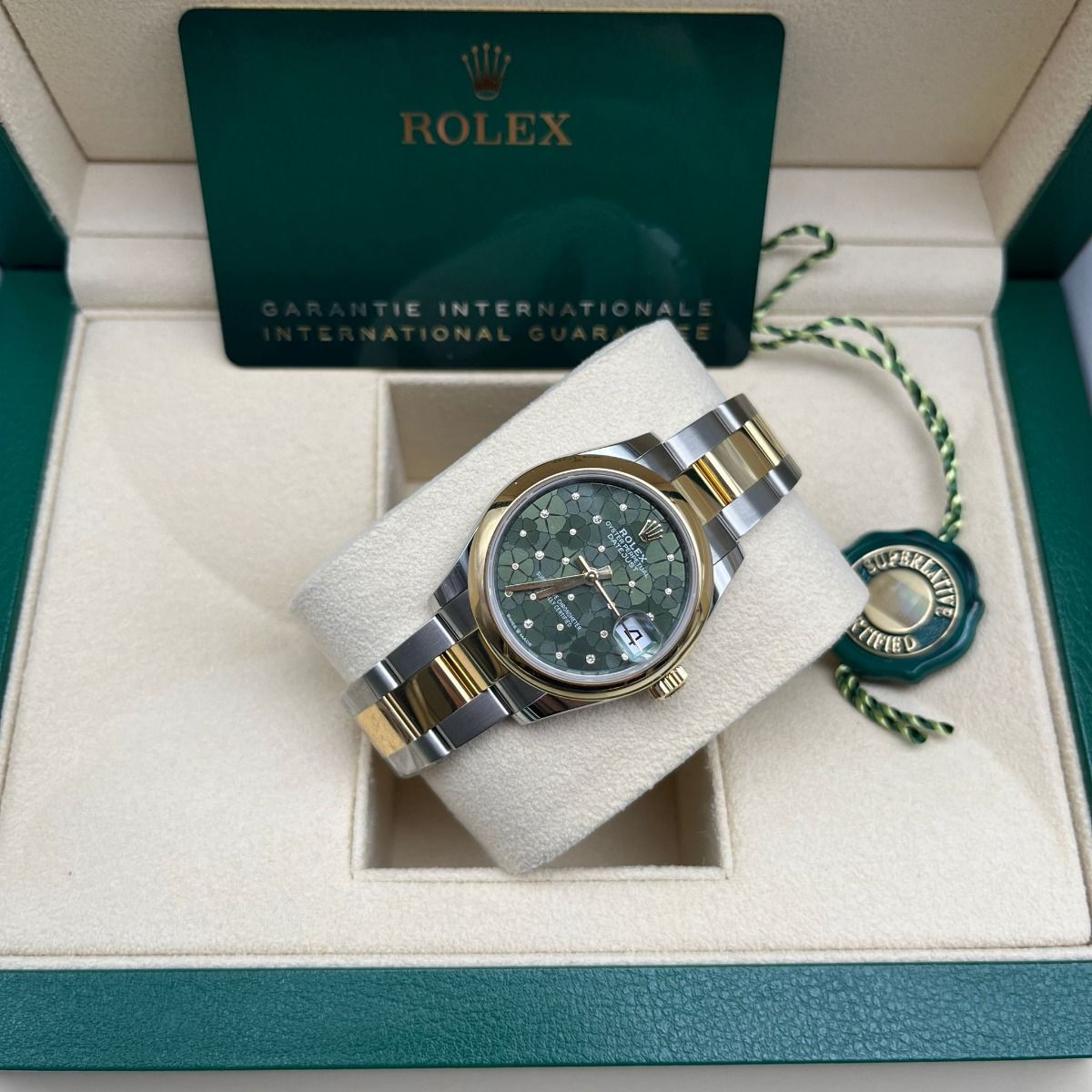 【1:1 Super Clone】 Datejust m278243-0031/0032 31mm Green Dial watch