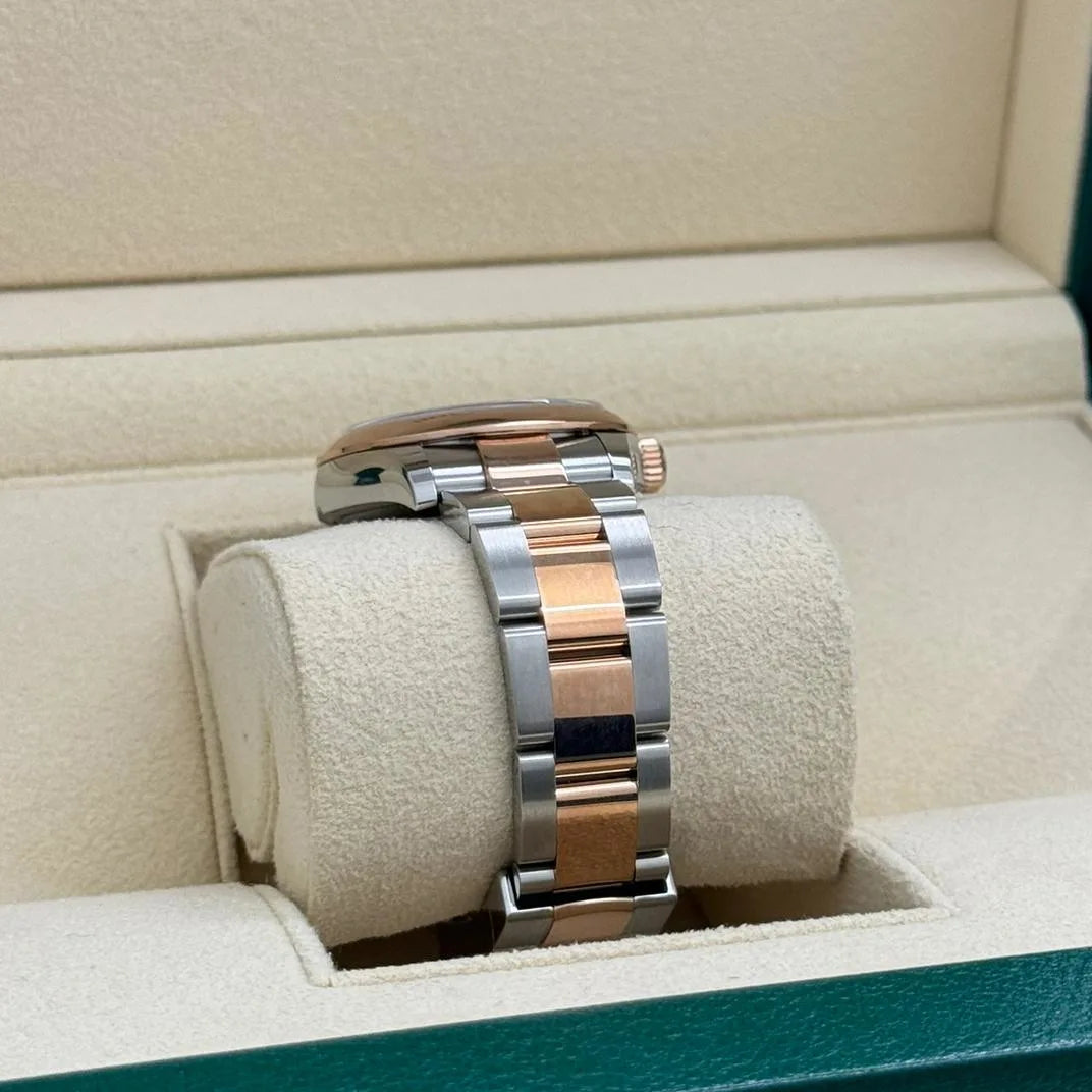 【1:1 Super Clone】 Datejust m278241-0031/0032 31mm  Silver Floral Motif Dial Oyster Bracelet Watch
