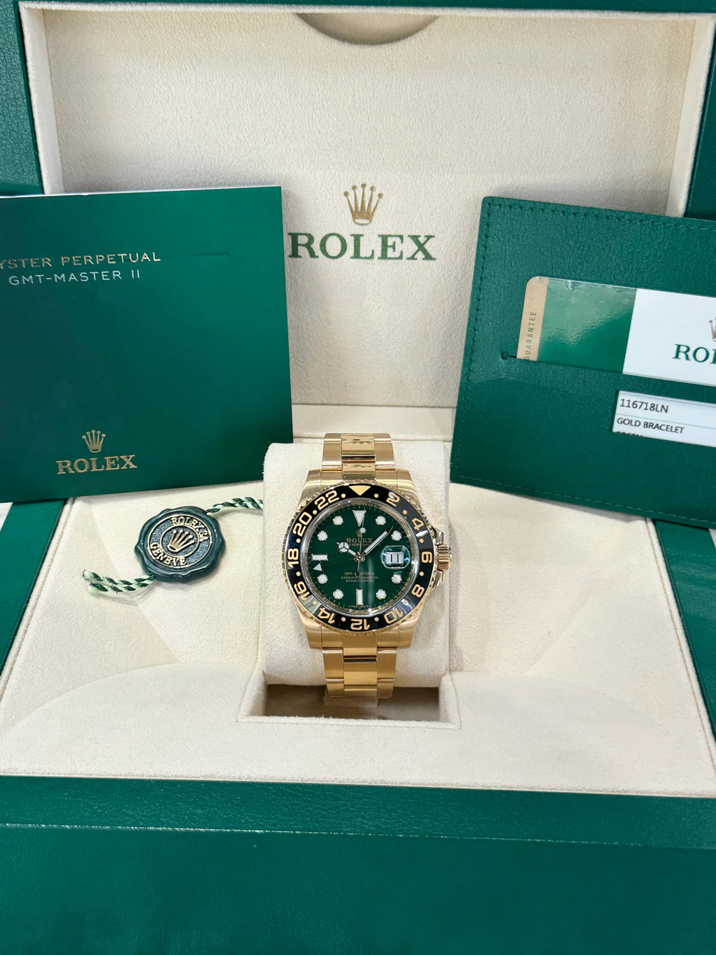 【1:1 Super Clone】Rolex GMT Master II 116718gso 40mm