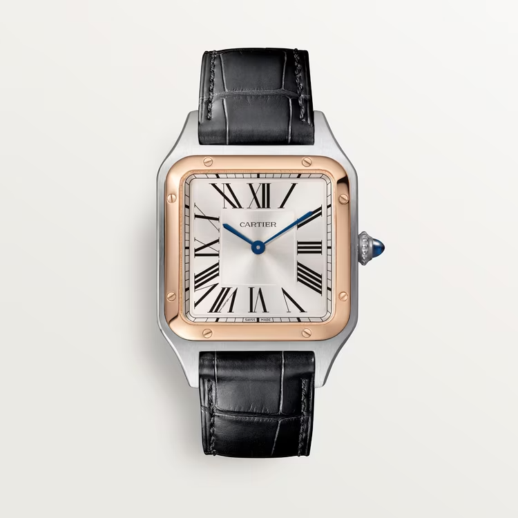 【1:1 Super Clone】SANTOS-DUMONT Rose Gold Mix 46mm