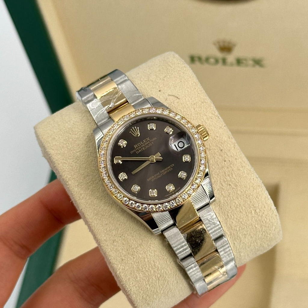 【1:1 Super Clone】 Datejust m278383RBR-0021/0022 31mm Dark Grey Dial Oyster Bracelet