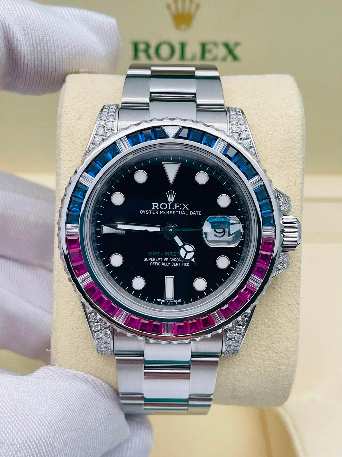 【1:1 Super Clone】Rolex GMT Master II 40mm 116759SANR/SARU