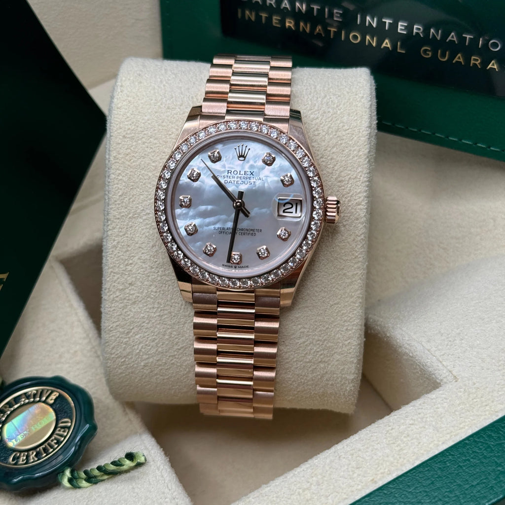 【1:1 Super Clone】 Datejust m278285RBR-0005 Mother-of-Pearl 31mm Dial