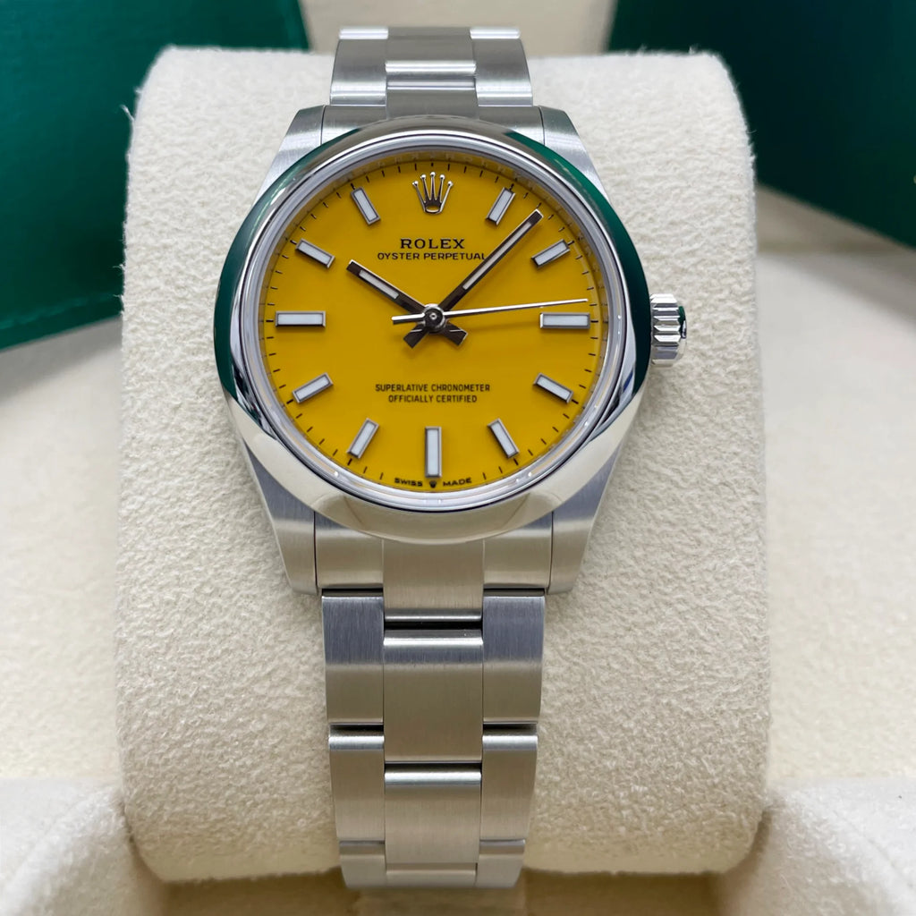 【1:1 Super Clone】 Oyster Perpetual 31mm 277200 Yellow Index