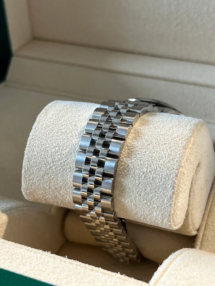 【1:1 Super Clone】 Lady-Datejust 28mm 279384RBR White Mother-of-Pearl Dial Oyster Bracelet