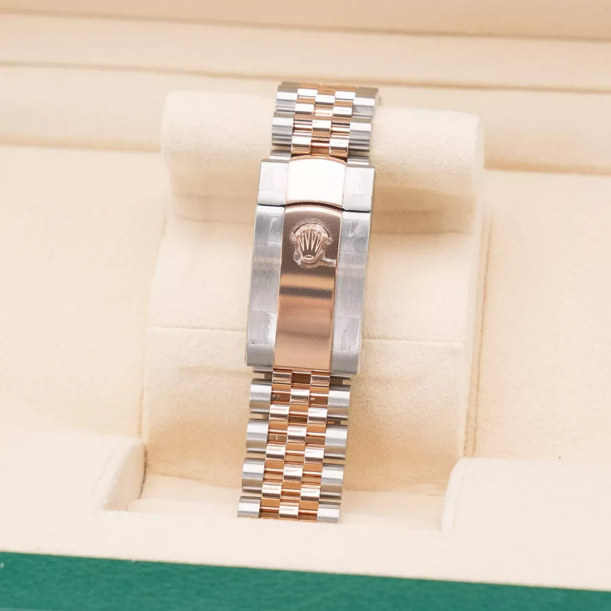 【1:1 Super Clone】 Datejust 41mm 126301 Sundust Index Oyster Steel and Everose Gold Watch