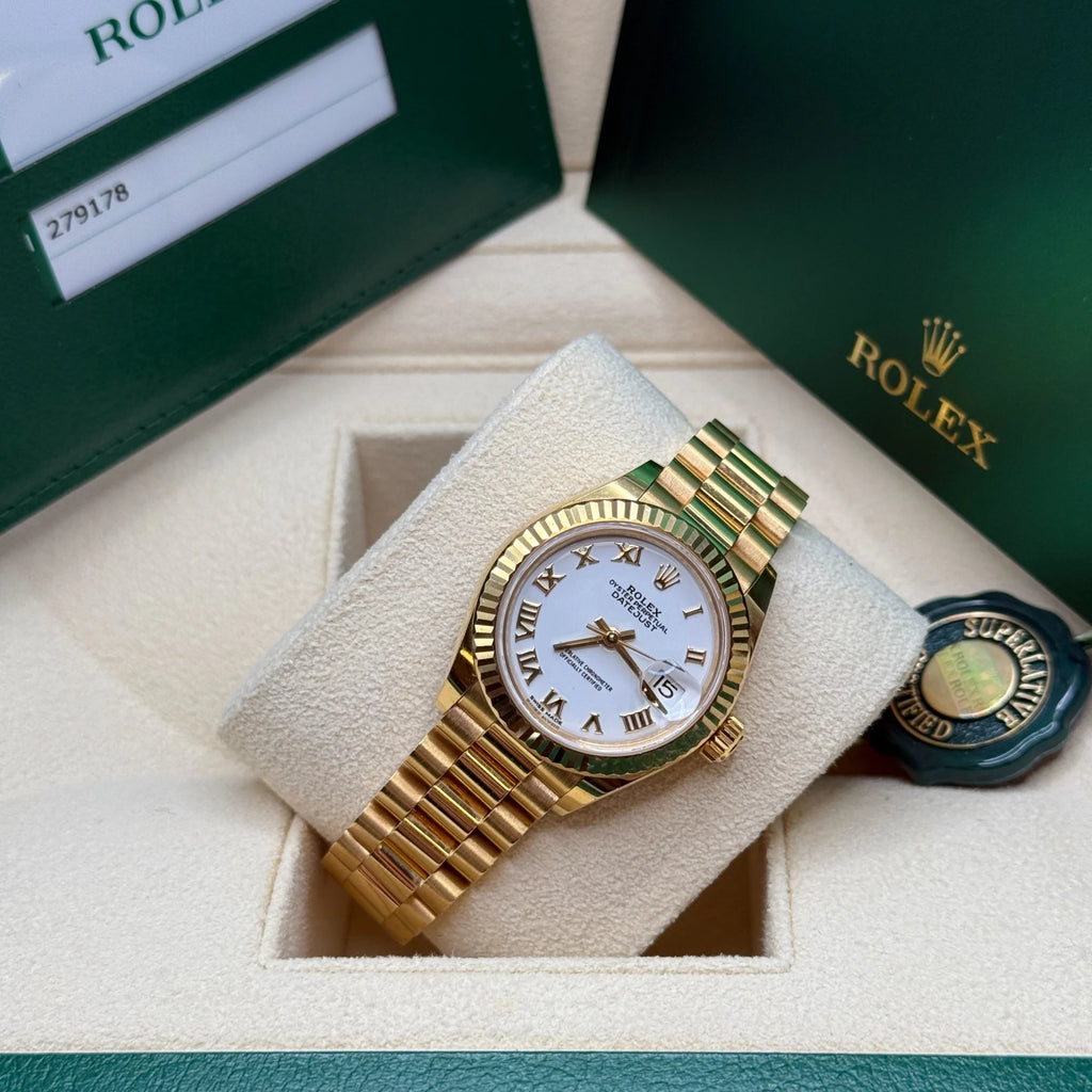 【1:1 Super Clone】 Lady-Datejust 28mm 279178 White Dial