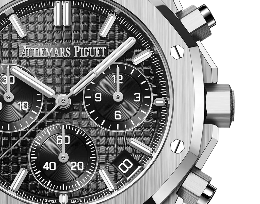 【1:1 Super Clone】A&P ROYAL OAK Black Dial CHRONOGRAPH 41mm