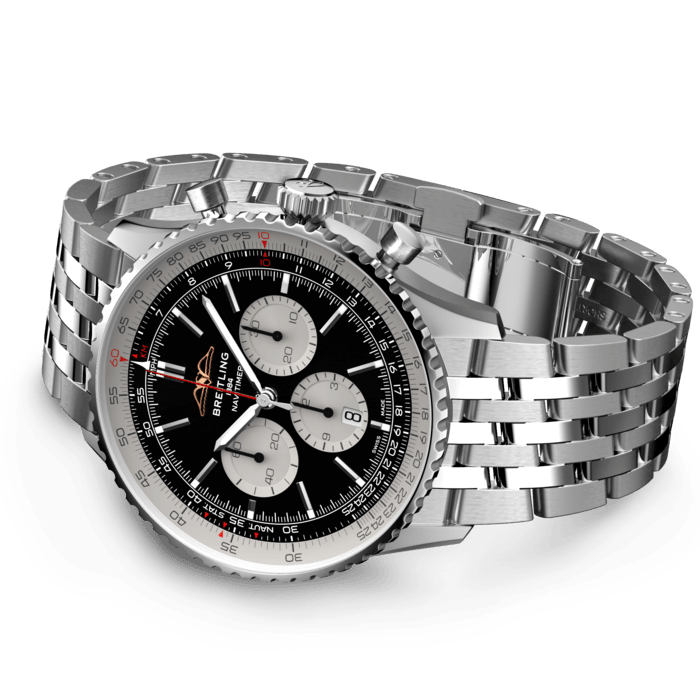 【1:1 Super Clone】Breitling AB0137211B1A1 Navitimer B01 Black Dial