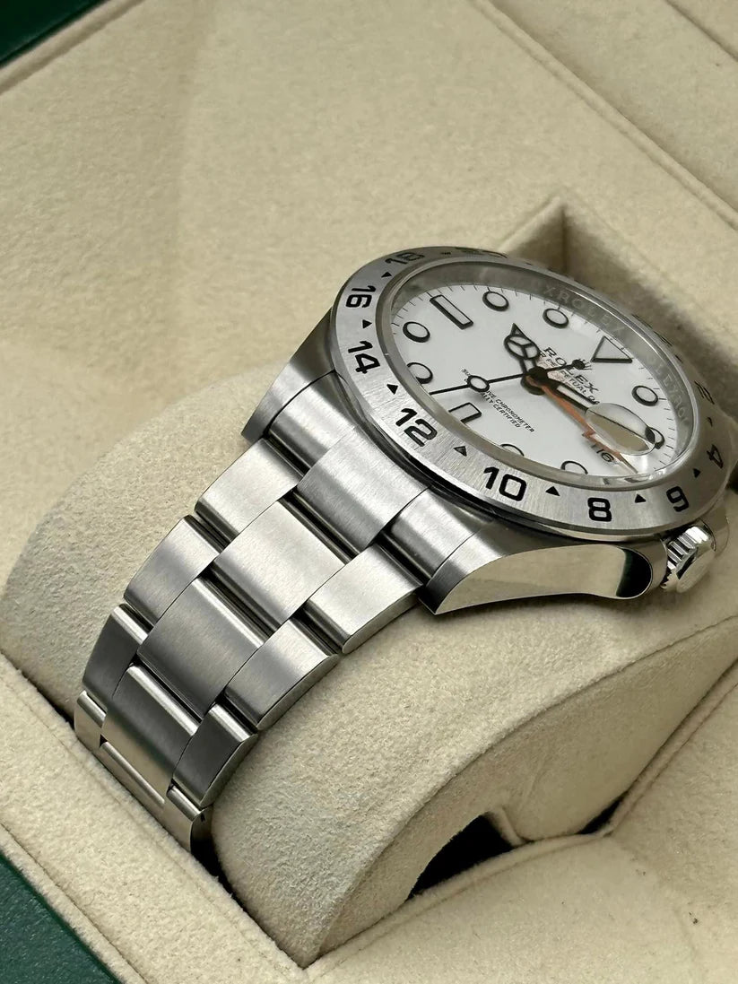 【1:1 Super Clone】Rolex Explorer II 226570 42mm White Dial Men’s Watch