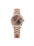 【1:1 Super Clone】 Datejust m278285RBR-0016 Chocolate 31mm Dial