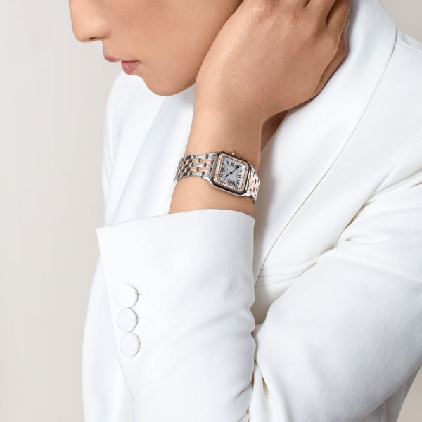 【1:1 Super Clone】PANTHERE Rose Gold Mix Diamond 30mm