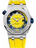【1:1 Super Clone】A&P OFFSHORE DIVER Yellow Dial 42mm