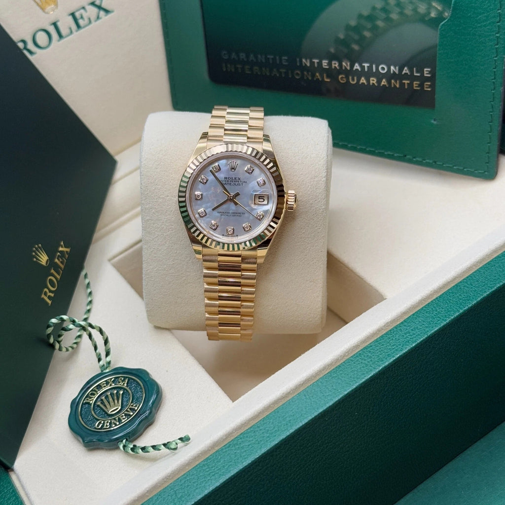 【1:1 Super Clone】 Lady-Datejust 28mm 279178 Mother-of-Pearl Diamonds Dial