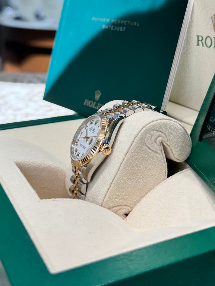 【1:1 Super Clone】 Datejust m278273-0001/0002 31mm White Dial Stainless Steel and Yellow Gold Oyster Watch