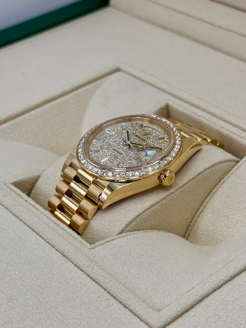 【1:1 Super Clone】 Day-Date 40mm Diamond Dial Watch 228348RBR-0037