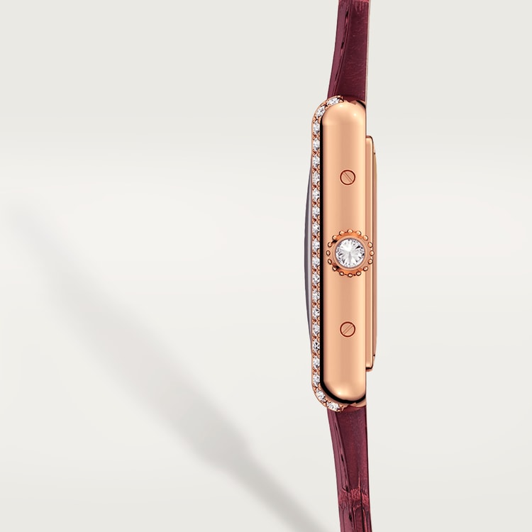 【1:1 Super Clone】TANK LOUIS  Rose Gold Diamond 22mm