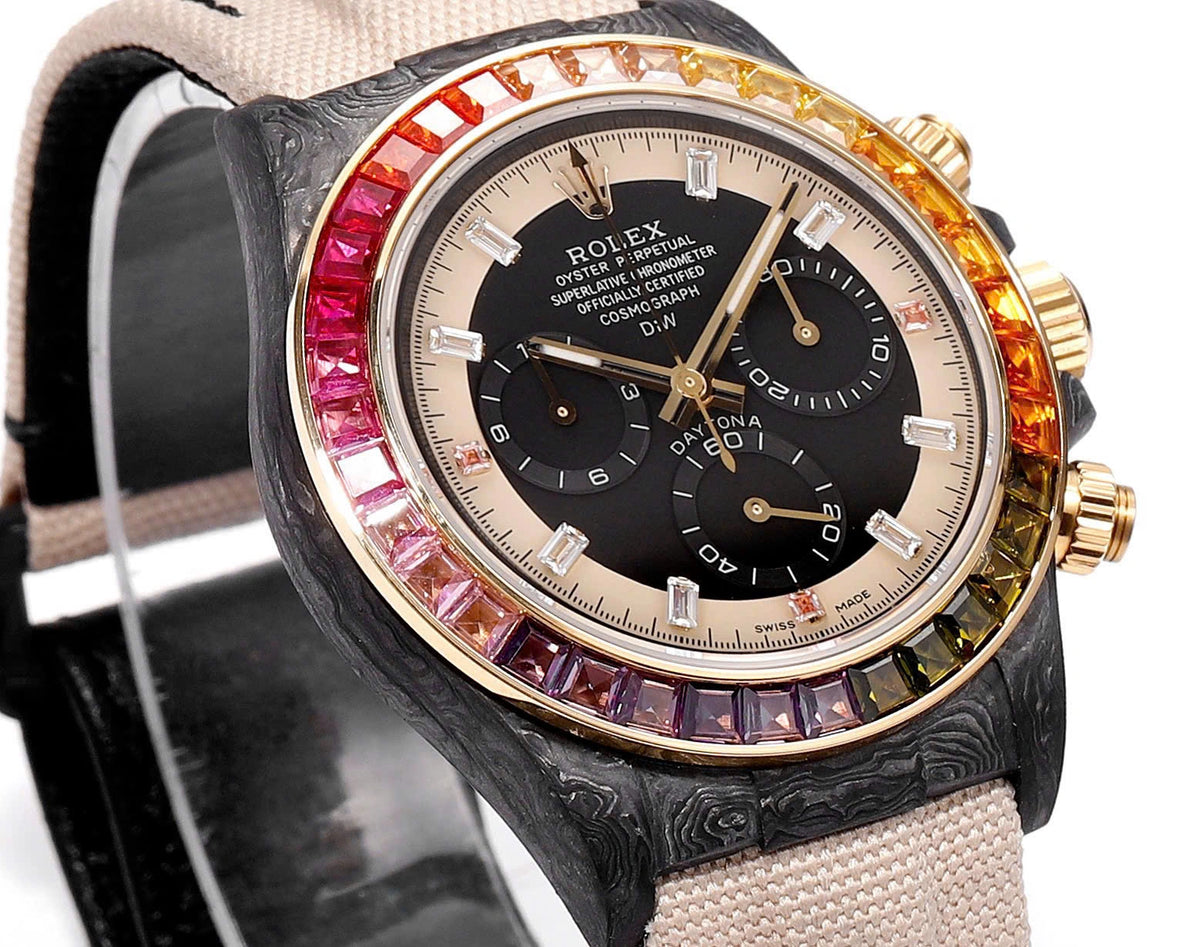 【1:1 Super Clone】Rolex Cosmograph Daytona Rainbow 116595RBOW 40mm Replica 1:1 – Top Quality Version
