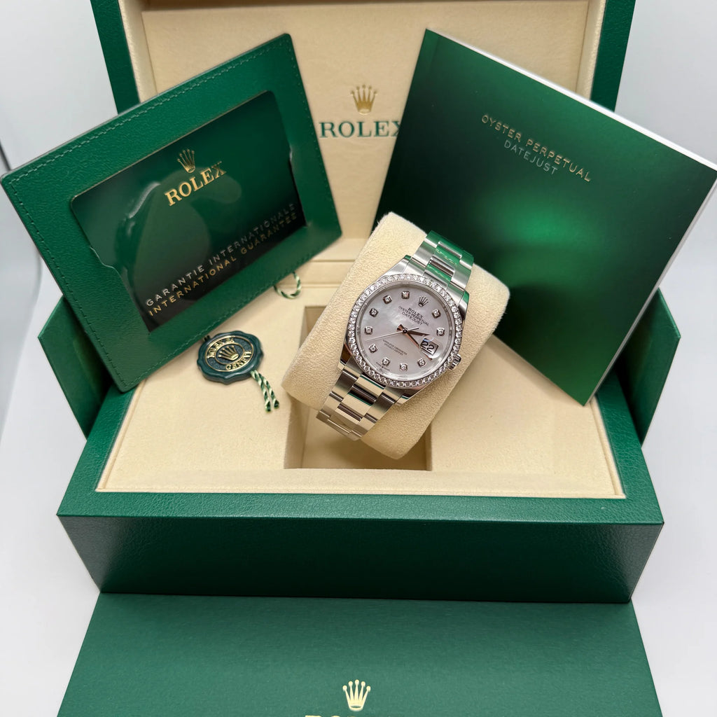 【1:1 Super Clone】  Datejust 36mm 126284 Mother-of-Pearl Dial Oyster Bracelet