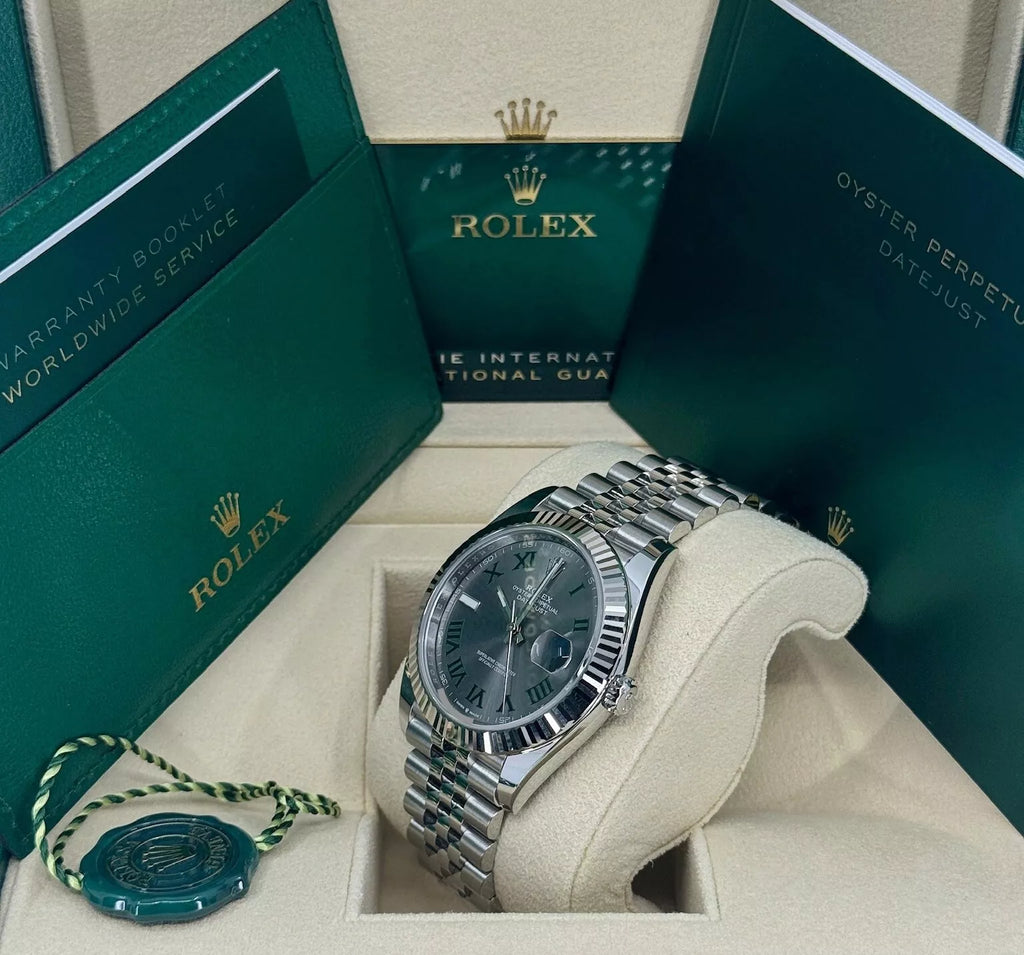 【1:1 Super Clone】  Datejust 36mm 126234 Datejust Slate Roman Dial Jubilee Watch