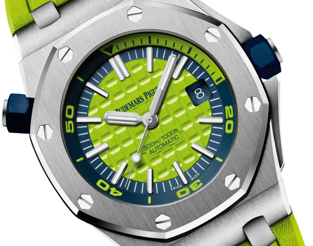 【1:1 Super Clone】A&P OFFSHORE DIVER Green Dial 42mm