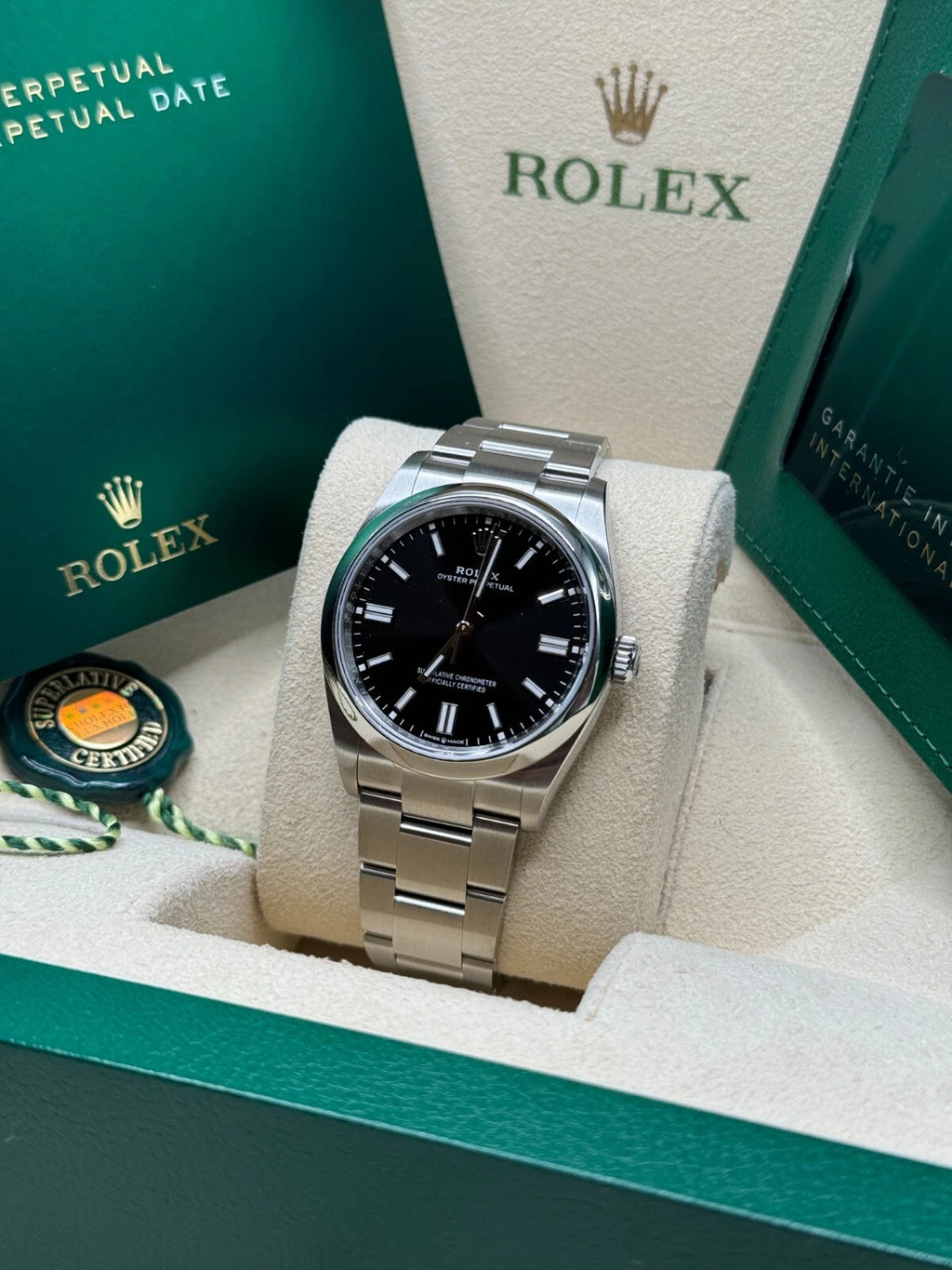 【1:1 Super Clone】 Oyster Perpetual 36mm 126000-0014 Black Dial Oyster Stainless Steel Bracelet