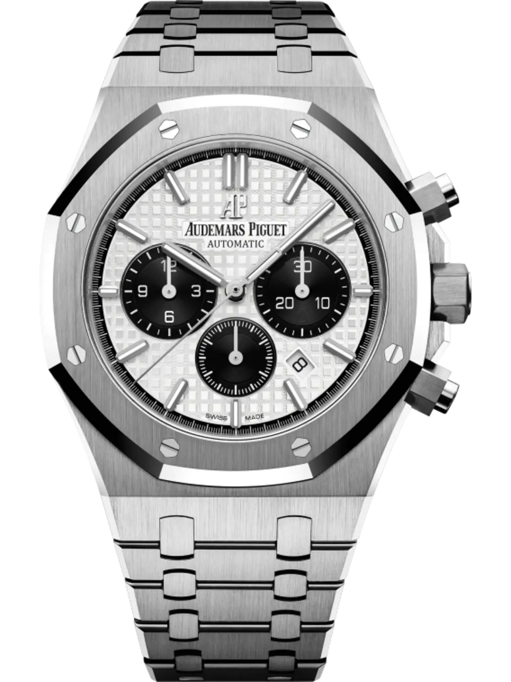 【1:1 Super Clone】A&P ROYAL OAK PANDA White Dial CHRONOGRAPH 41mm