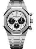 【1:1 Super Clone】A&P ROYAL OAK PANDA White Dial CHRONOGRAPH 41mm
