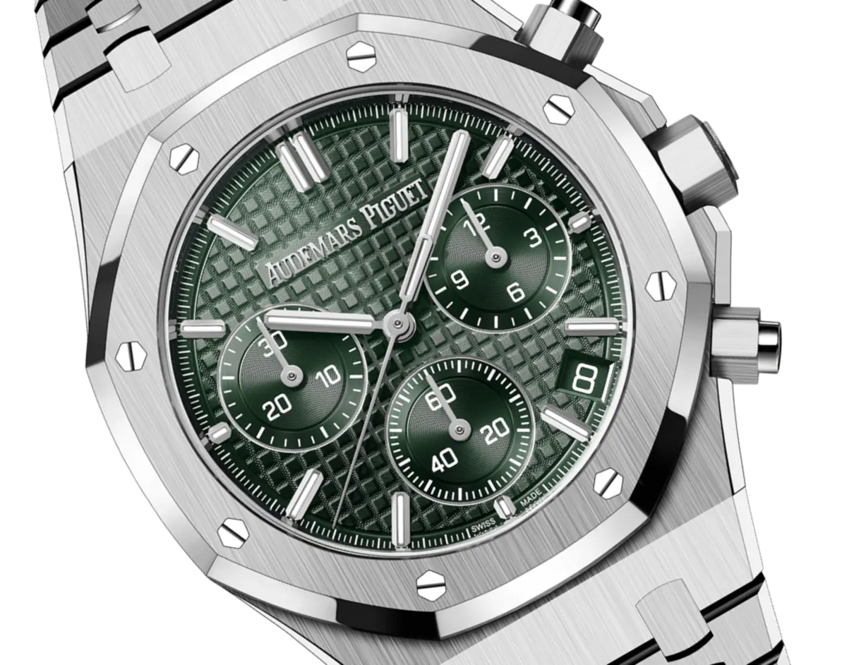 【1:1 Super Clone】A&P ROYAL OAK Khaki Green Dial CHRONOGRAPH 41mm