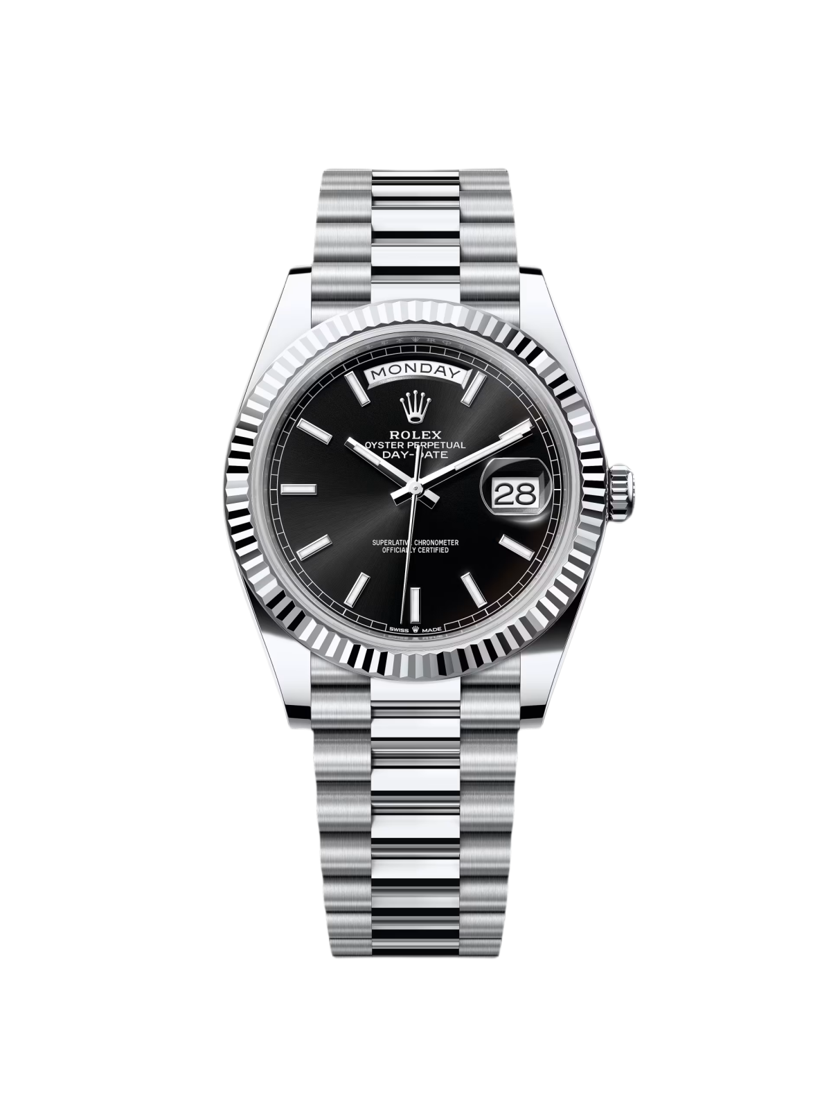 【1:1 Super Clone】  Day-Date 40mm 228236-0003 Black Dial