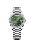 【1:1 Super Clone】 Day-Date 40mm 228396TBR-0020 Green Roman Dial
