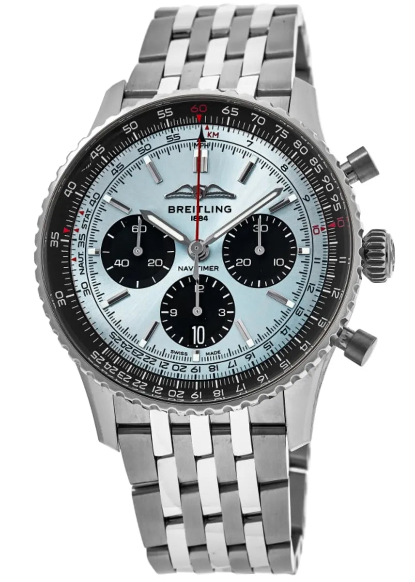 【1:1 Super Clone】Breitling AB0138241C1A1 Navitimer B01 Blue Dial