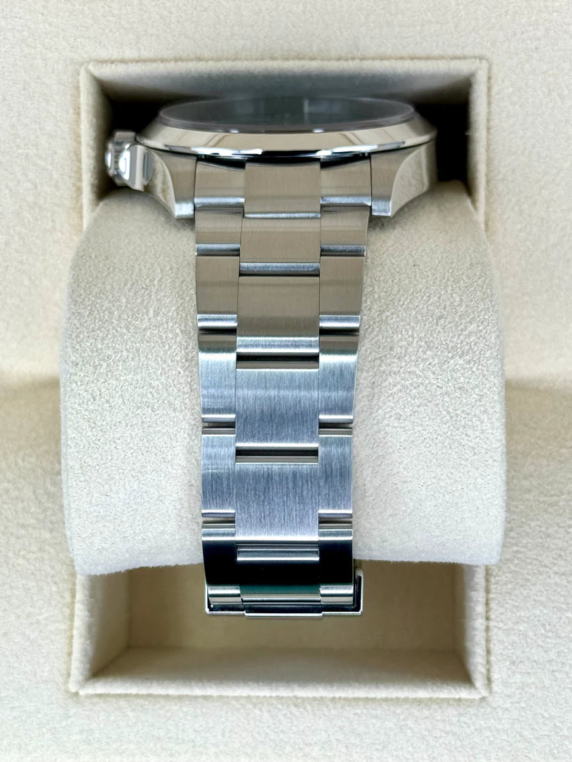【1:1 Super Clone】  Oyster Perpetual Air King Black Dial Steel Mens Watch 126900 Box Card