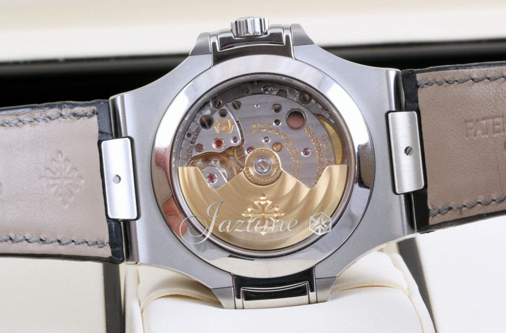 Patek Philippe Nautilus, 40.5mm, Stainless Steel, Black Dial, 5726A-001