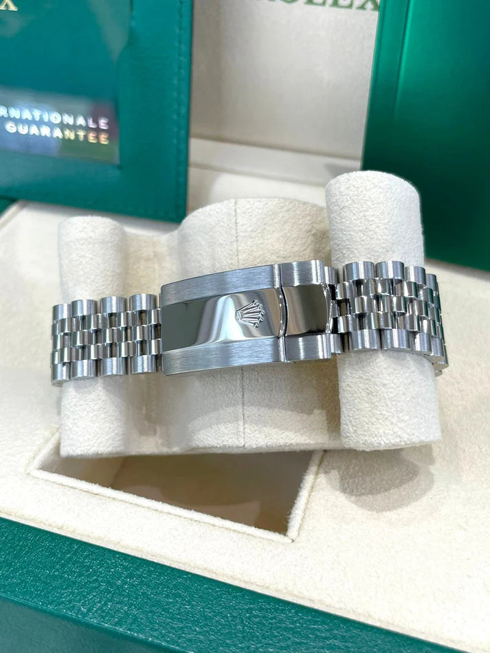 【1:1 Super Clone】   Datejust 36mm 126234 Black Index Jubilee Stainless Steel Mens Watch