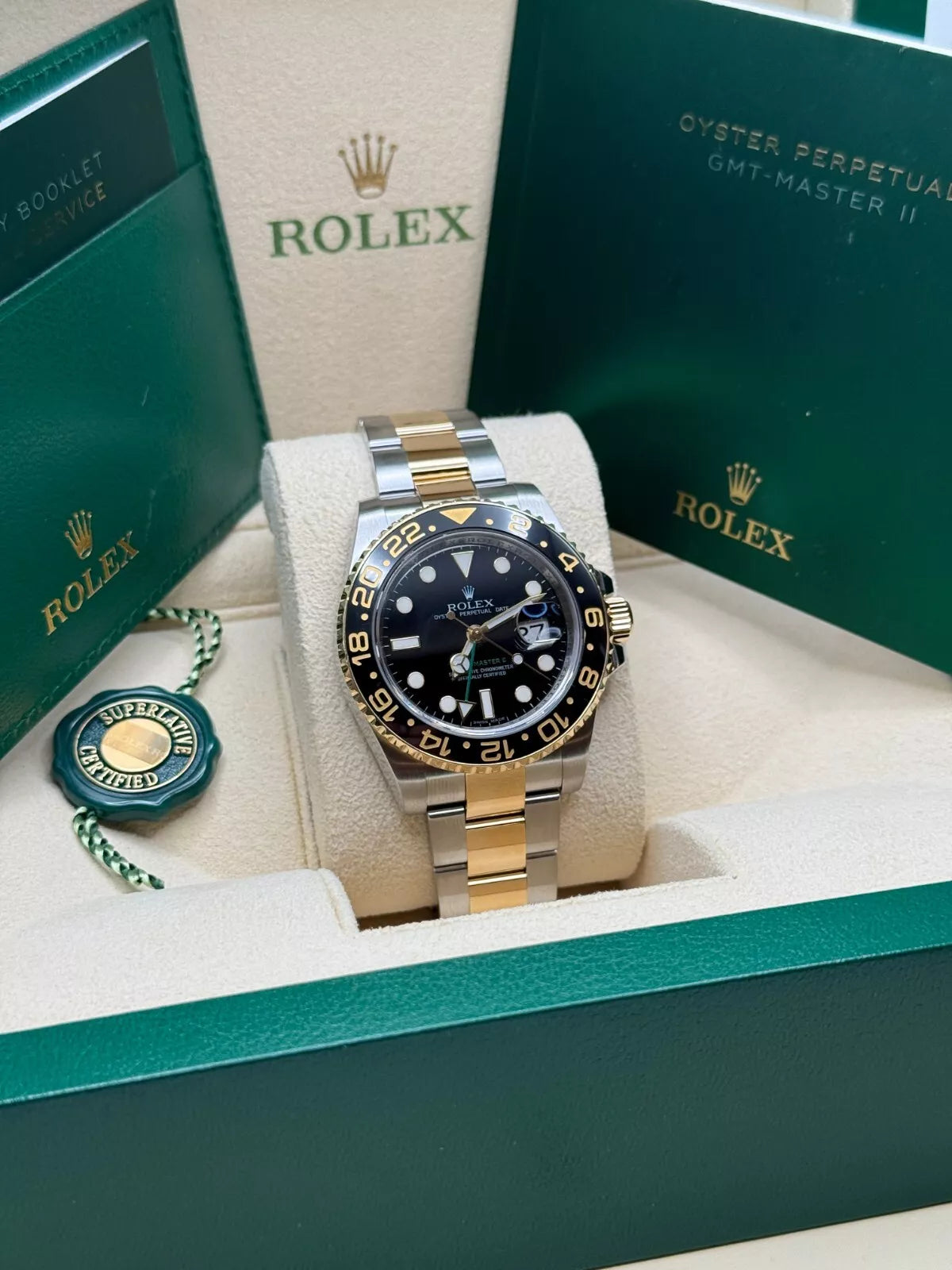 【1:1 Super Clone】Rolex GMT Master II 116713ln 40mm
