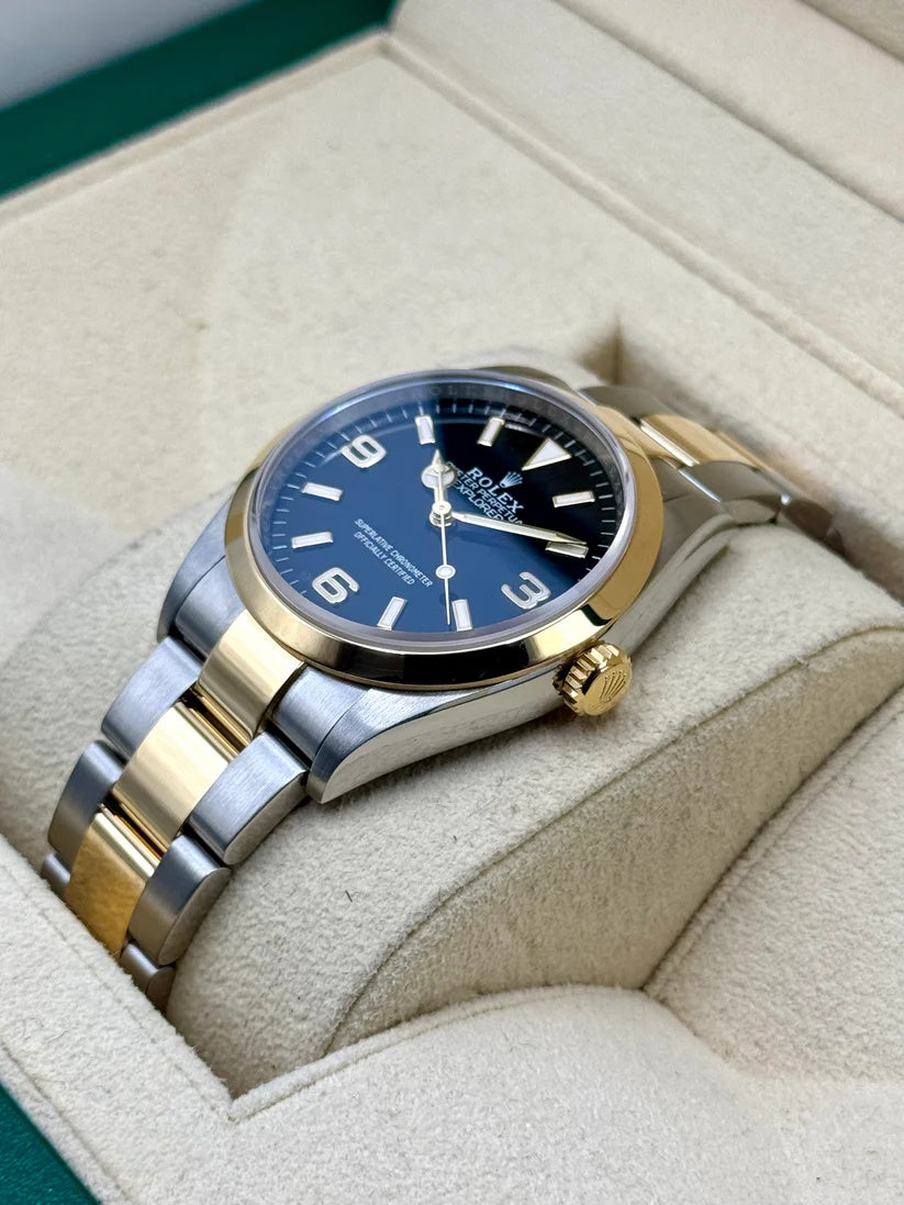 【1:1 Super Clone】  Explorer 124273-0001 Black 36mm Men’s Watch