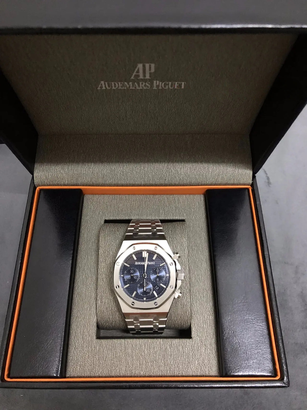 【1:1 Super Clone】A&P ROYAL OAK “Night Blue Cloud 50” Dial CHRONOGRAPH 41mm