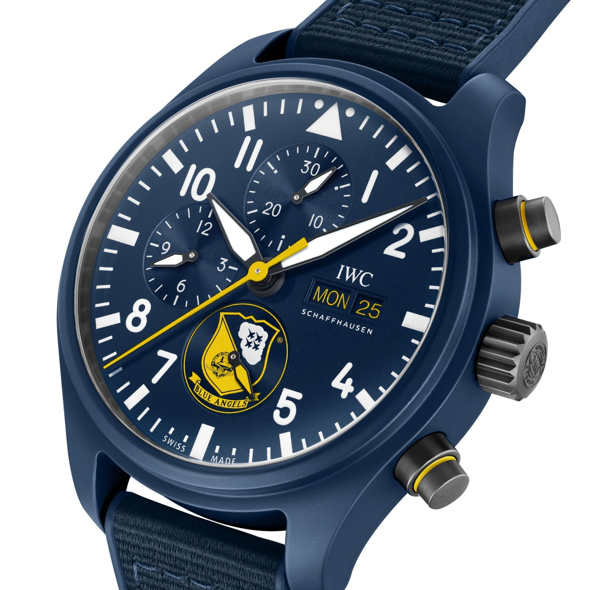 【1:1 Super Clone】IWC-Pilot's Watch Chronograph "Blue Angels" (IW389109)
