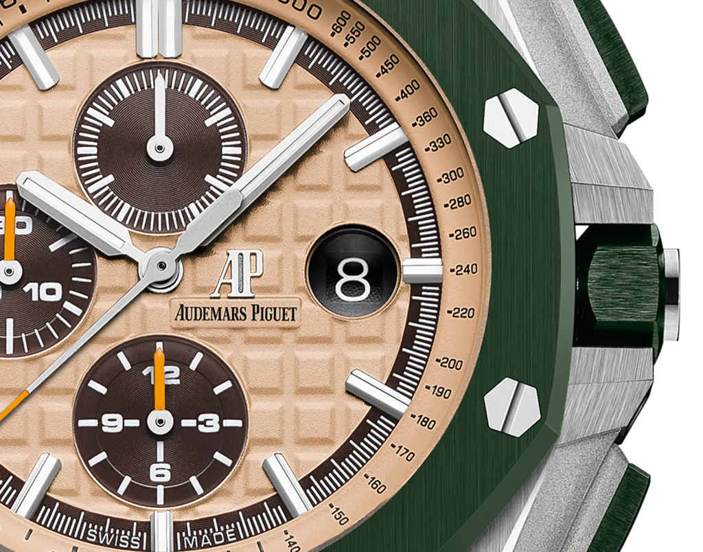 【1:1 Super Clone】A&P OFFSHORE Beige Camouflage Dial CHRONOGRAPH 44mm