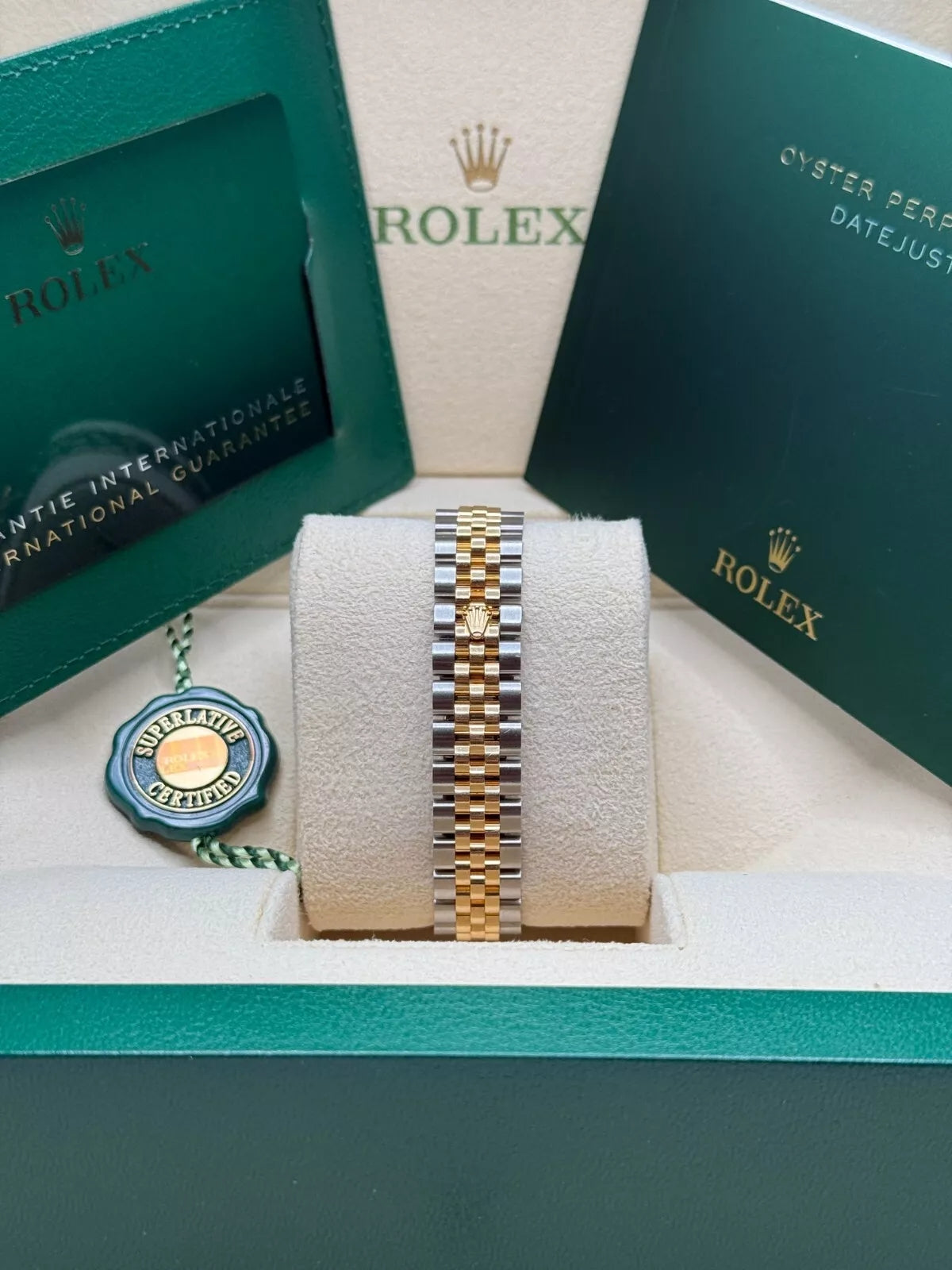 【1:1 Super Clone】 Lady-Datejust 28mm 279383RBR Champagne Diamond Dial Yellow Rolesor Oyster Bracelet