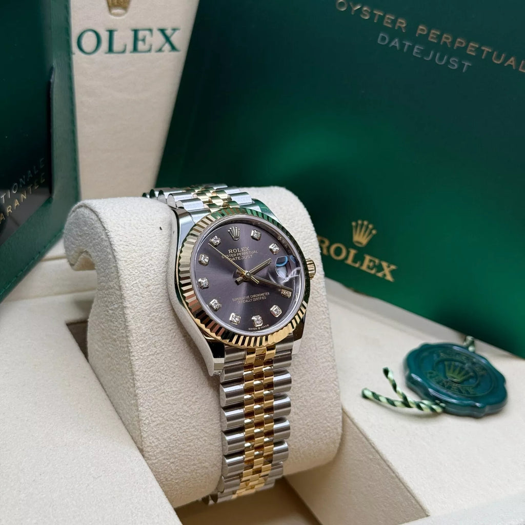 【1:1 Super Clone】 Datejust m278273-0021/0022 31mm Dark Grey Dial Stainless Steel and Yellow Gold Oyster Watch