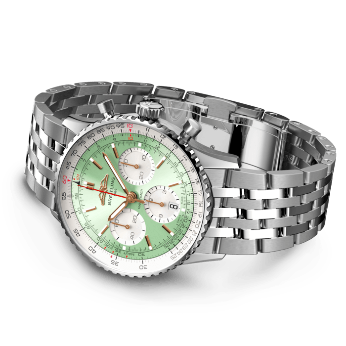 【1:1 Super Clone】Breitling AB0139211L1A1 Navitimer B01 Blue Dial