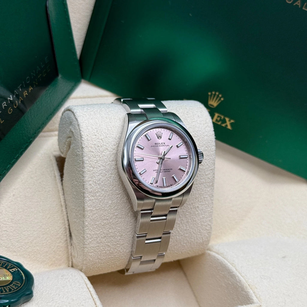 【1:1 Super Clone】 Oyster Perpetual 31mm 277200-0009 Pink Dial Oyster Bracelet Watch